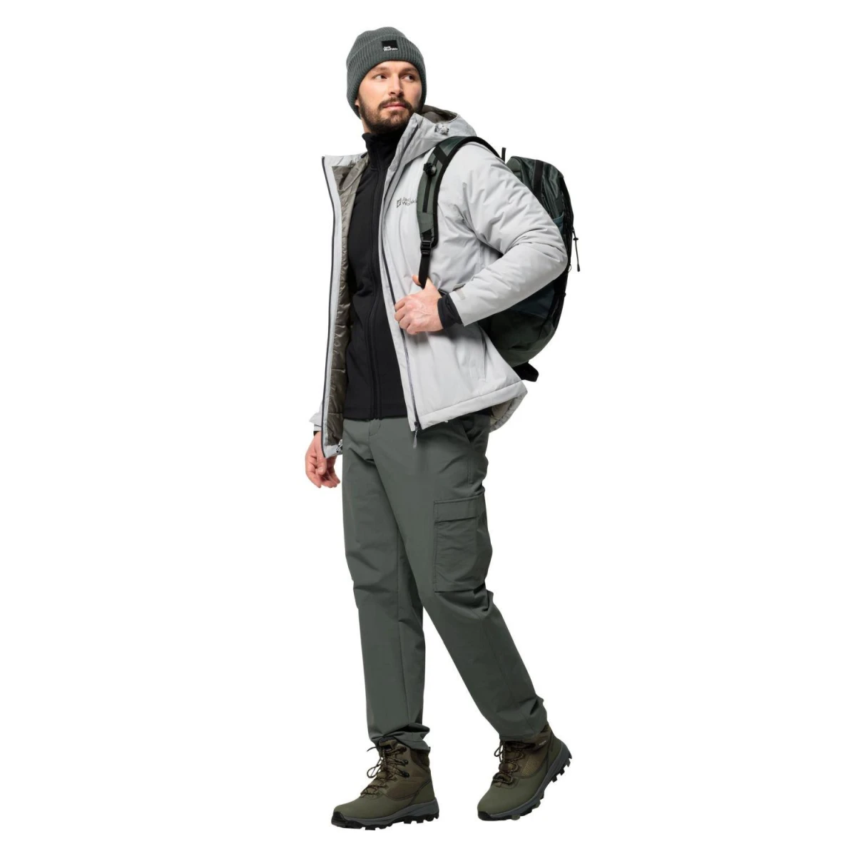 Jack Wolfskın BAISELBERG FZ Erkek Polar Ceket