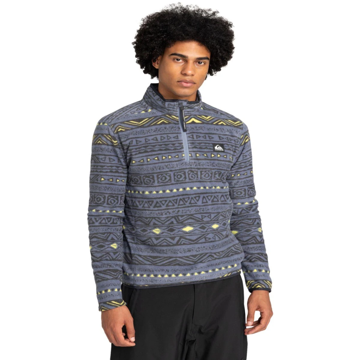 Quiksilver AKER HZ FLEECE Erkek Polar - Çok Renkli M