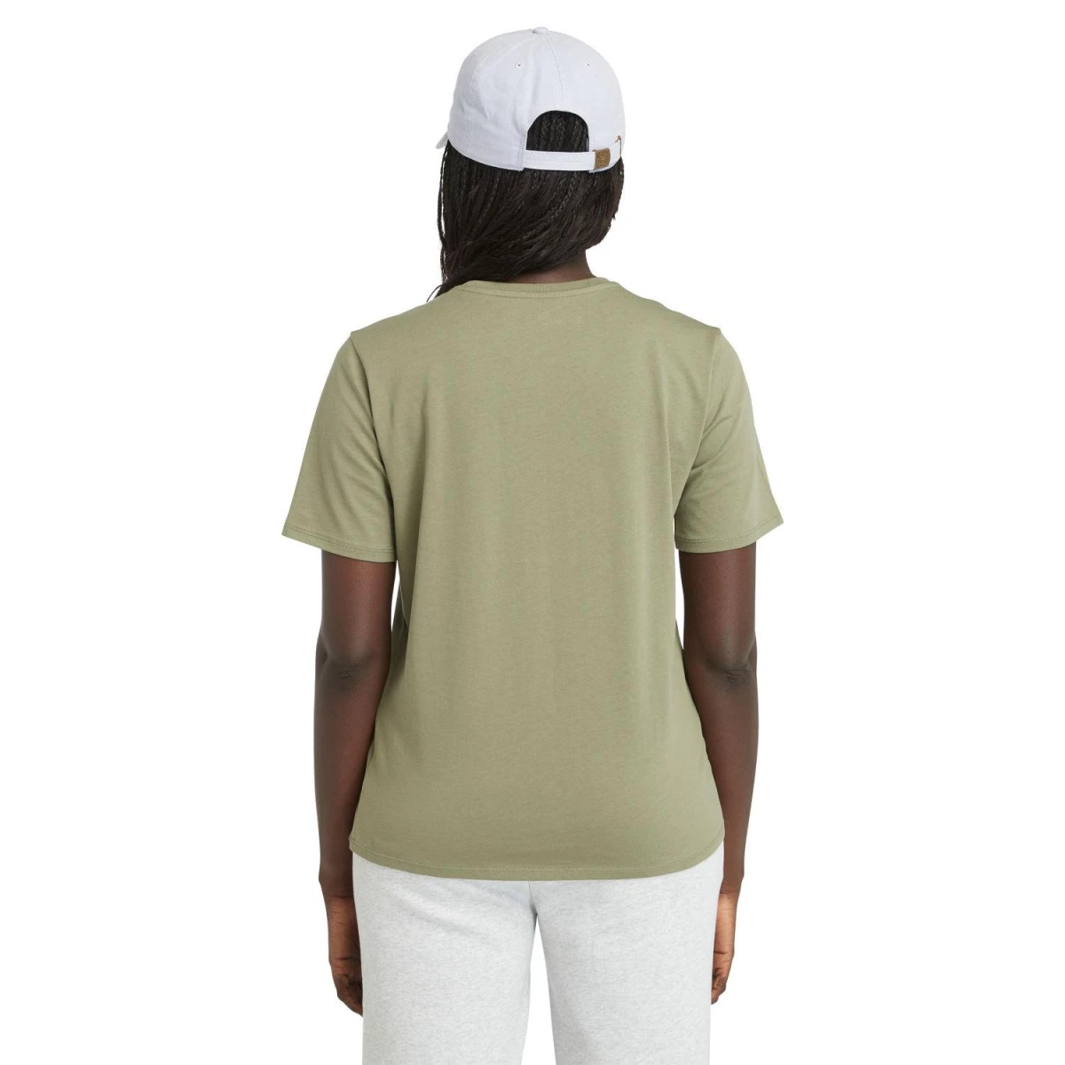 Timberland SHORT-SLEEVE TEE  Kadın T-Shirt - Haki M