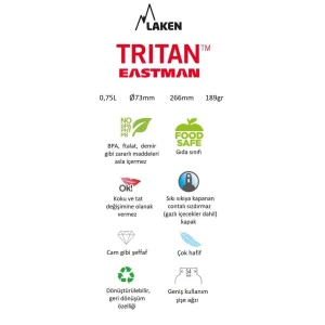 Laken Tritan Summit Şişe 0,45L - Scooter
