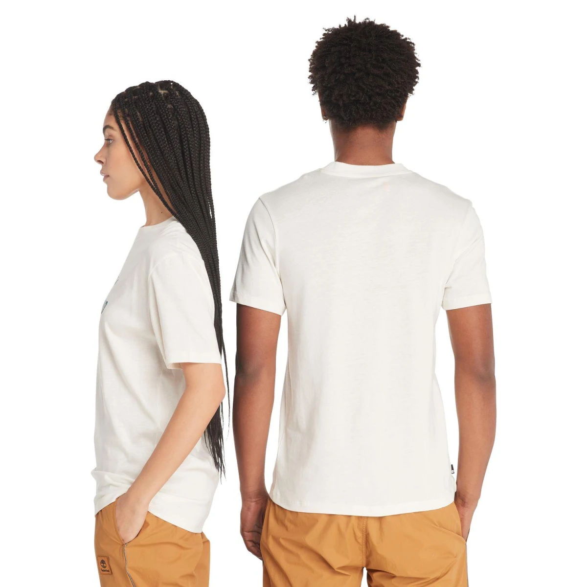 Timberland Front Graphic Short Sleeve Tee Erkek T-Shirt