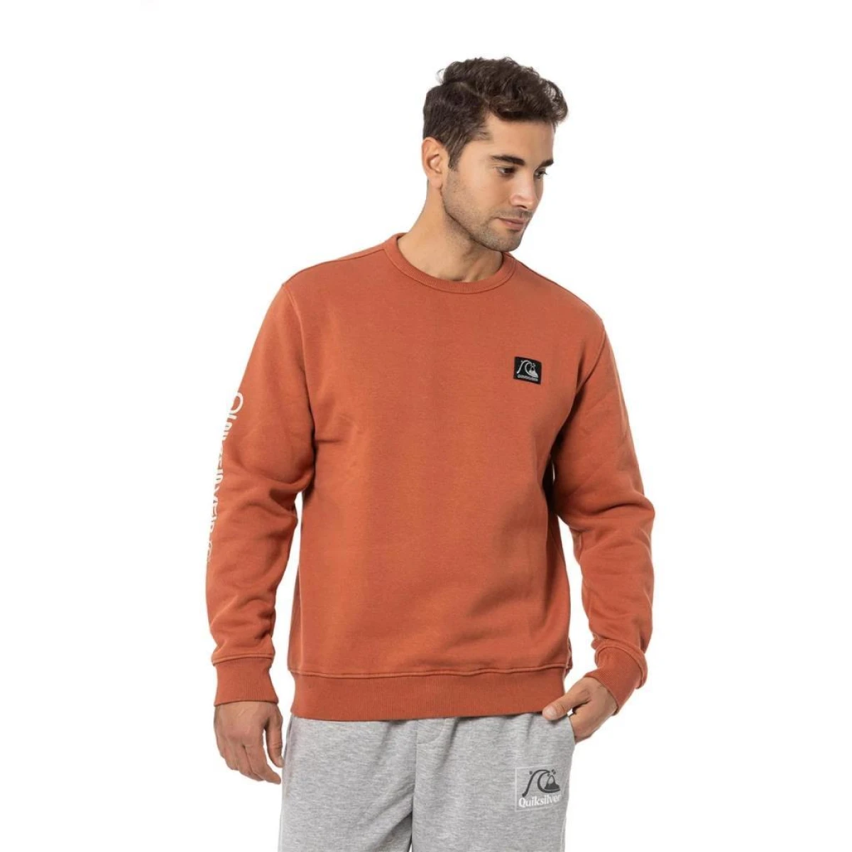 Quıksılver THE ORIGINAL CREW Erkek Sweatshırt