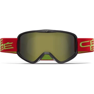 Cebe RAZOR L Mat Black Red Lime Dark Grey Flash Gold Cat.3 Kayak Gözlüğü