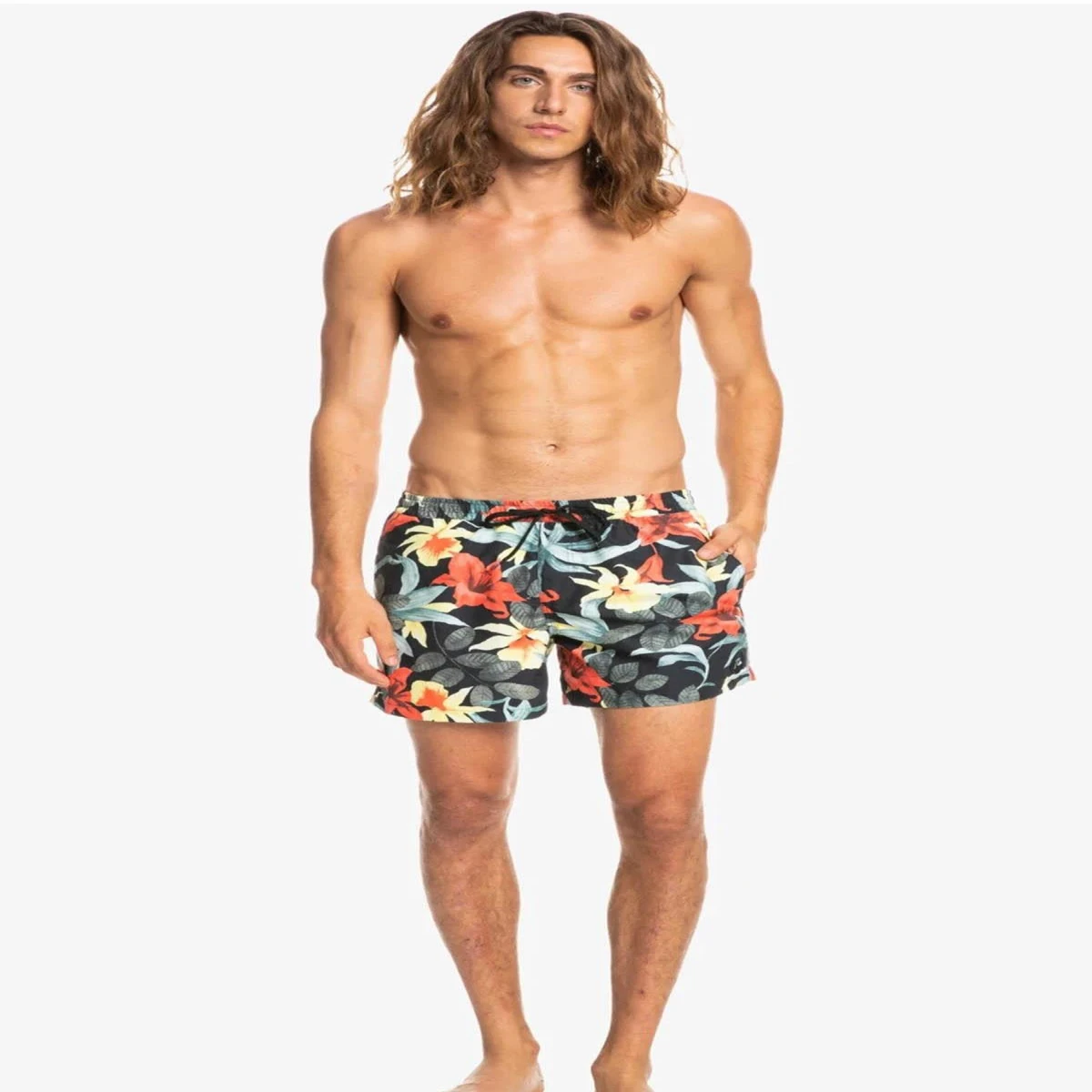 Quiksilver EVERYDAY GARDEN PATH VOLLEY 15 Erkek Şort - Mavi XS