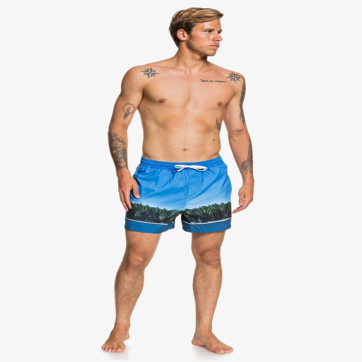 Quiksilver Jlagdrmsvly15 Erkek Jamv Bmm6 Volley Şort Eqyjv03548-Bmm6 - Tek Renk S