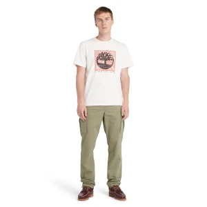 Timberland Short Sleeve Front Graphic Tee Erkek T-Shirt