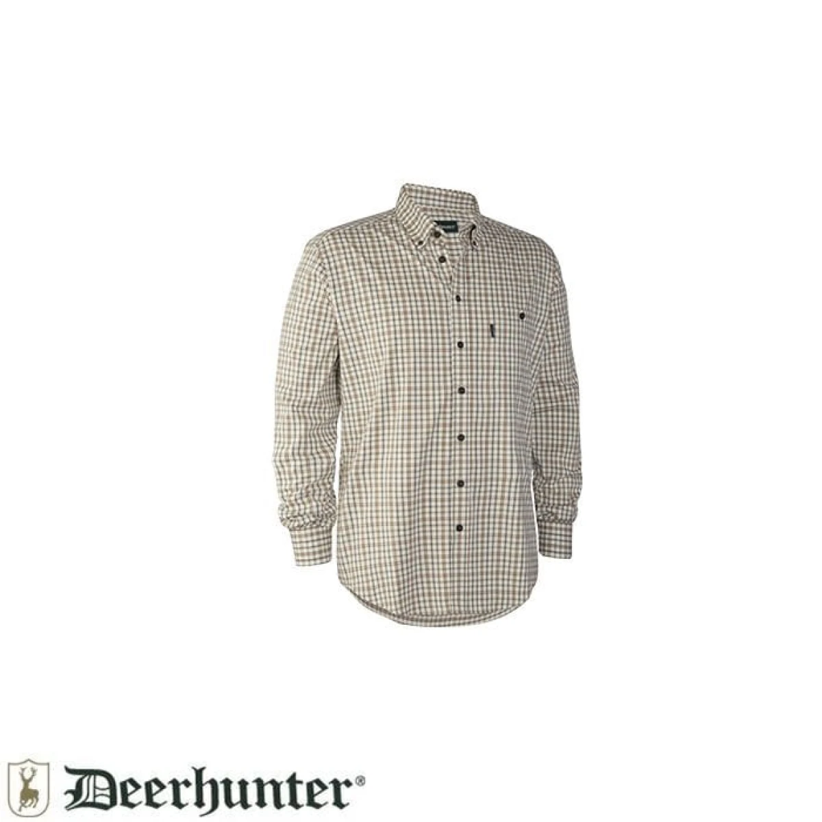 DEERHUNTER Yeşil Kareli Gömlek  - 43/44