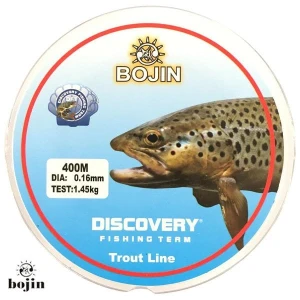 DFT Bojin  Alabalık Misinası 0.16 mm 400 m - Şeffaf 