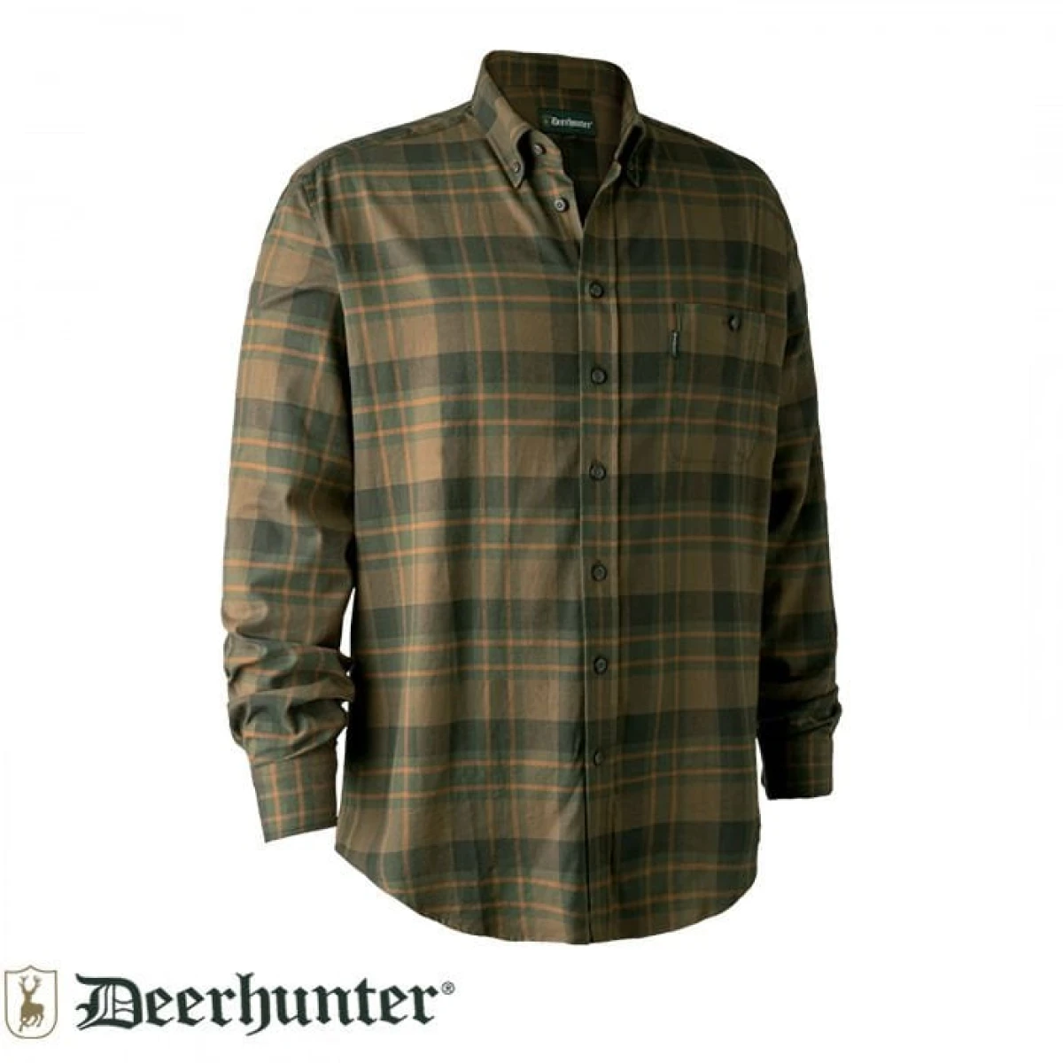 DEER HUNTER Kylie Yeşil Kareli Gömlek - 43-44