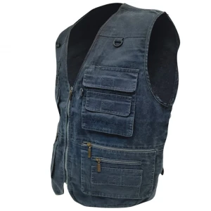 DFT Discovery Çok Cepli Yelek - Mavi  - 2XL