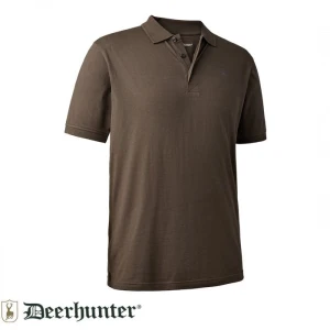 DEERHUNTER Christian Polo Kahverengi Tişört - 2XL