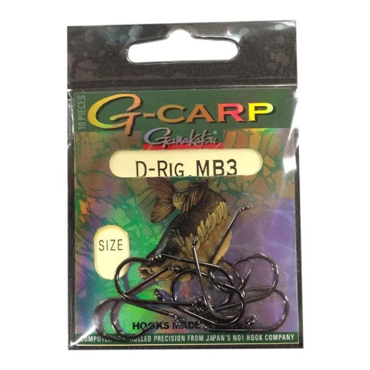 GAMAKATSU G-Carp Super Rig 10lu Olta İğnesi 4 Numara - NO:4