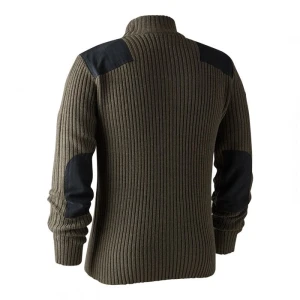 DEERHUNTER Rogaland Yarım Fermuarlı Kahve Kazak  - 2XL