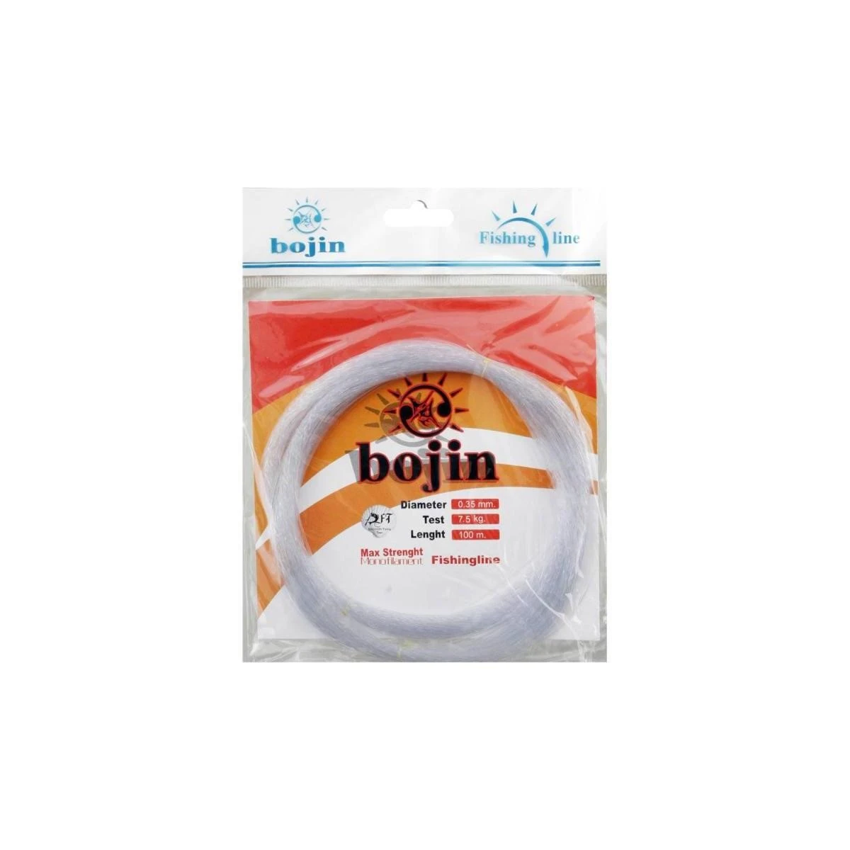 DFT Bojin Poşet Misina 100 m - 2.00 mm - Şeffaf