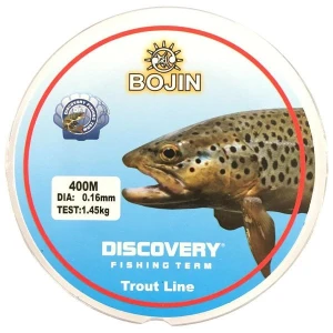DFT Bojin  Alabalık Misinası 0.16 mm 400 m - Şeffaf 