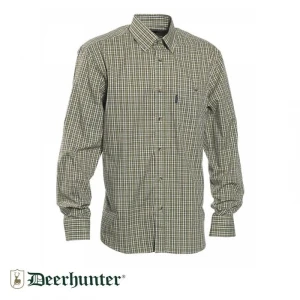 S.K.DEERHUNTER Wyatt Yeşil Kareli Uzun Kol Gömlek - 43