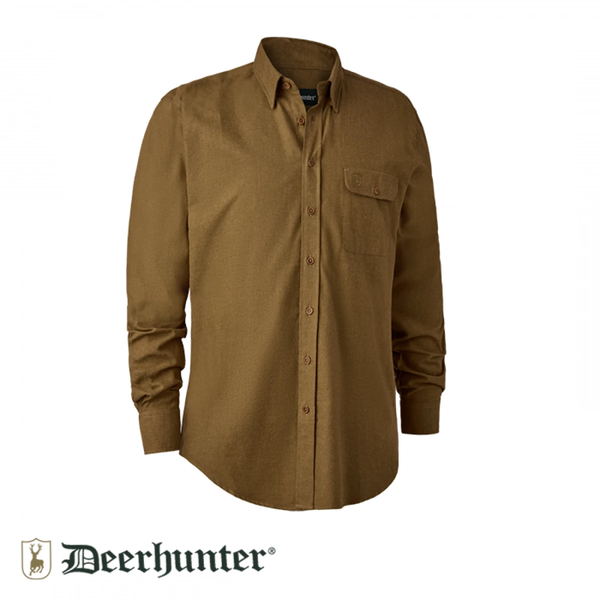DEERHUNTER Liam Kahverengi Gömlek  - 43/44