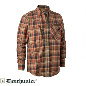 DEER HUNTER Hektor Turuncu Kareli Gömlek - 41-42