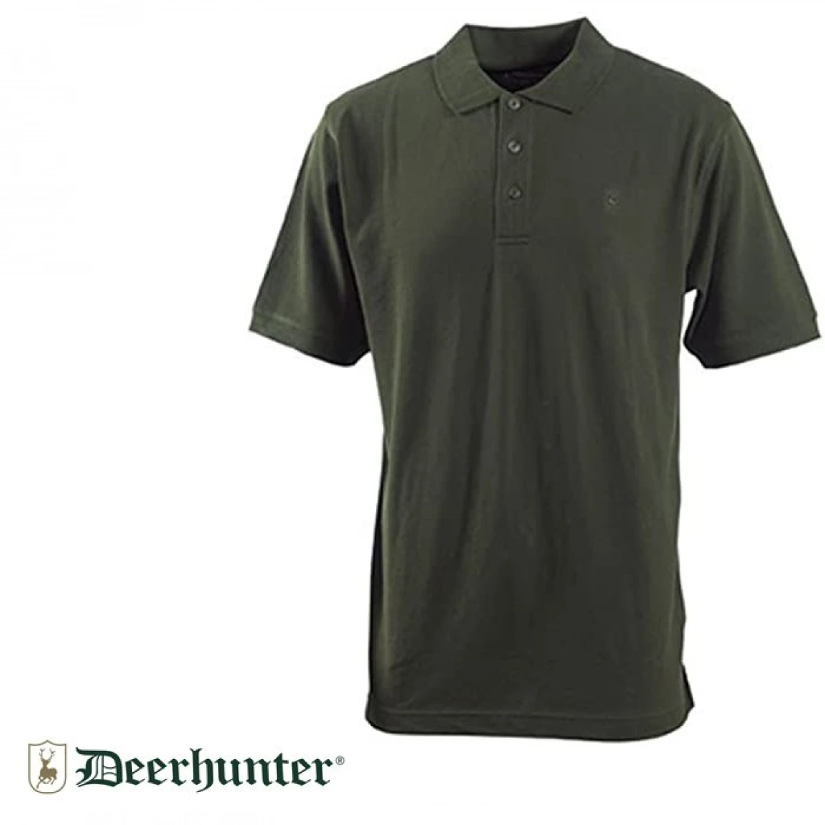 DEER HUNTER Berkeley 331 Polo Yaka Yeşil Tişört   - 2XL