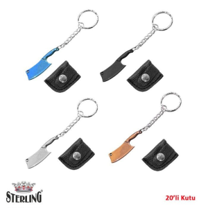 STERLING Mini Bıçak Anahtarlık - SIYAH
