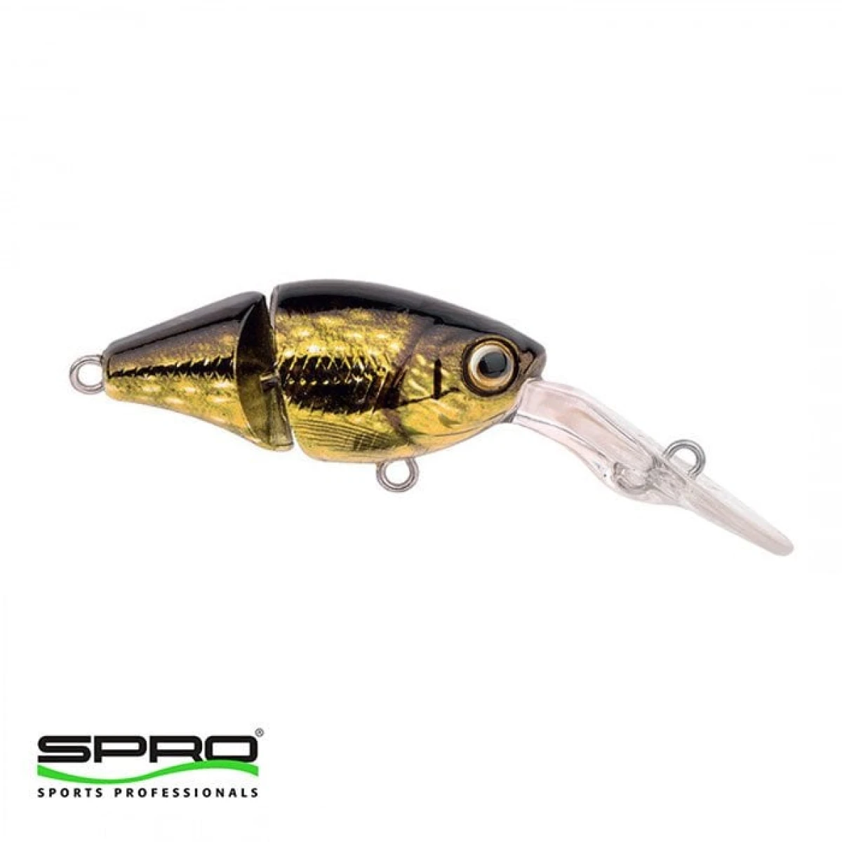 SPRO IKIRU NATURALS DOUBLE CRANK 35 PIKE   1/3