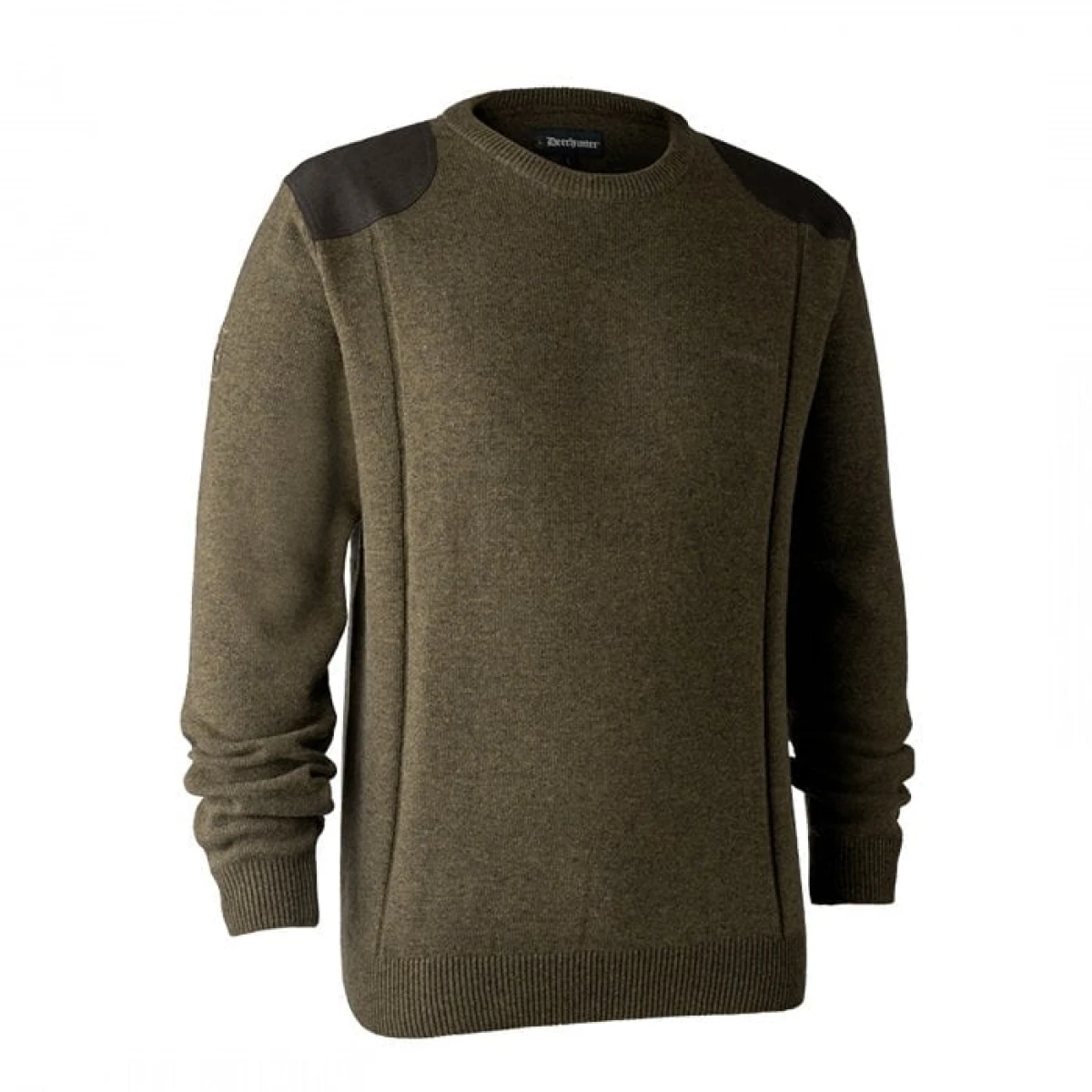 DEERHUNTER Sheffield Knit Yeşil Kazak - L