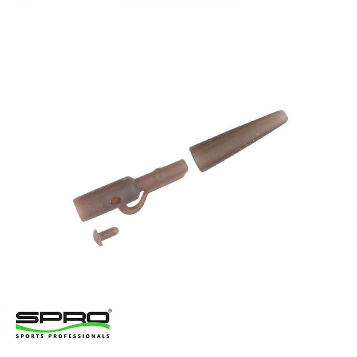 SPRO Strategy Safety Clip + Tail Rubber Silt