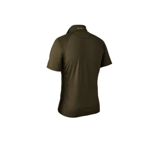 DEERHUNTER Yaka Fermuarlı K.Kollu Yeşil Tişört - 2XL