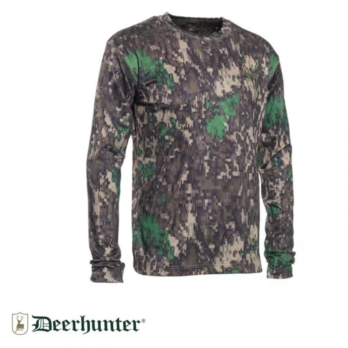 S.K.DEERHUNTER Trail  Orman Kamuflaj Tişört L/S 80 - L