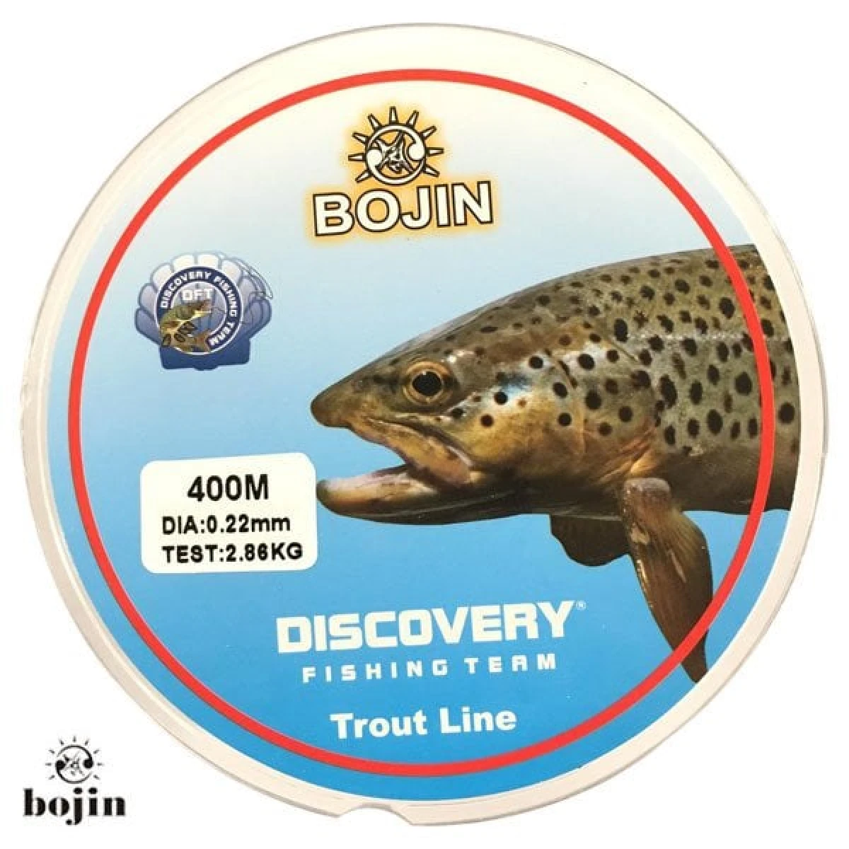 DFT Bojin Alabalık Misinası 0.22 mm 400 m - Şeffaf 