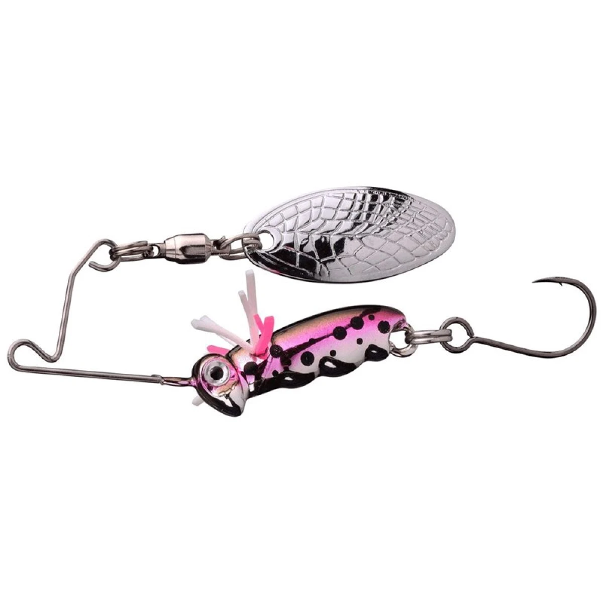 SPRO Larva SpinnerBait 4CM 7G 5'Li - Kaşık Yem Rainbow Trout