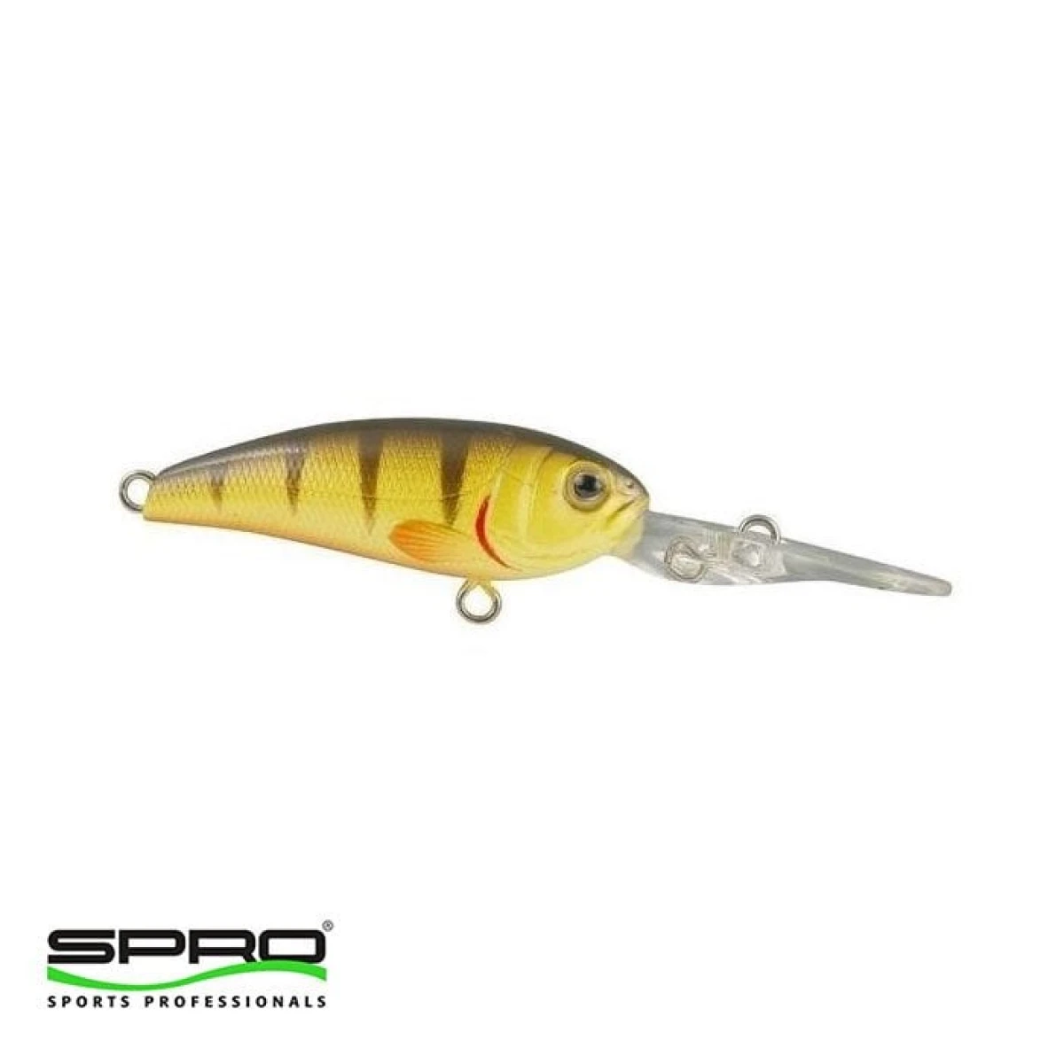 SPRO CHIBI SHAD 40 LL YELLOW PERCH 3P