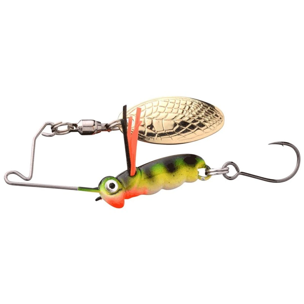 SPRO Larva SpinnerBait 4CM 7G 5'Li - Kaşık Yem Perch
