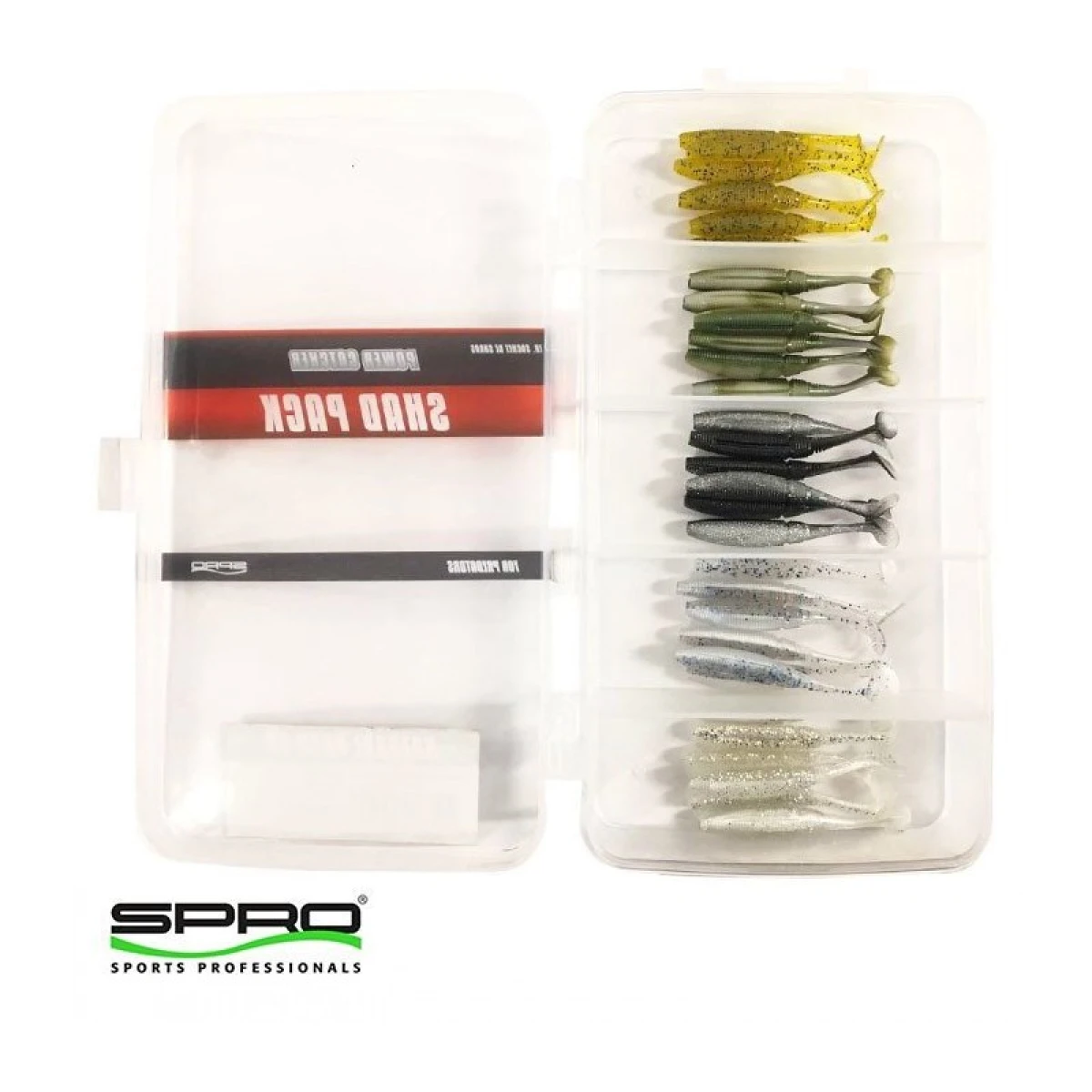 SPRO Micro Shad 50 Natural Pack Silikon Yem 1/30