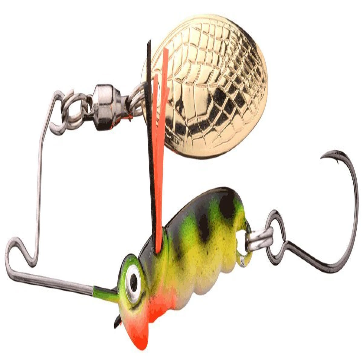 SPRO Larva SpinnerBait 4CM 7G 5'Li - Kaşık Yem Perch