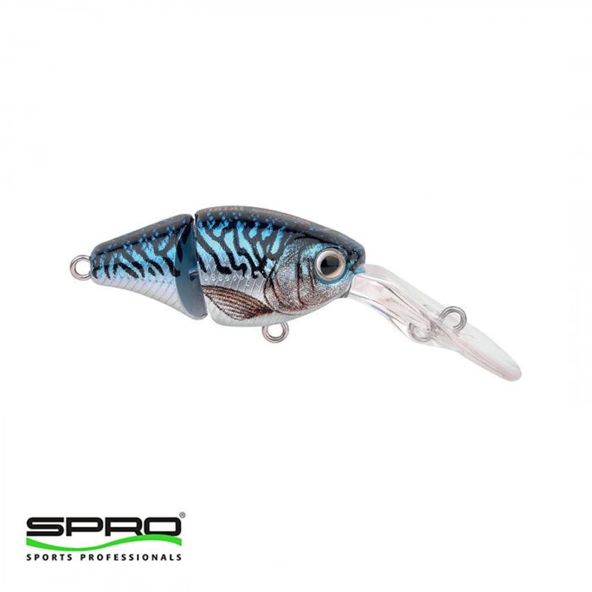 SPRO IKIRU NATURALS DOUBLE CRANK 35 MACKEREL   1/3