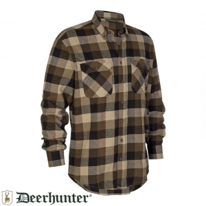DEER HUNTER Marvin Kahverengi Kareli Gömlek - 43/44