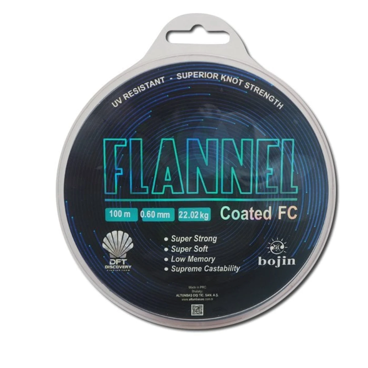 DFT Bojin Flannel Fluorocarbon 100 m 0.40 mm Misina