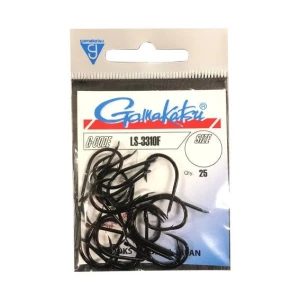 GAMAKATSU LS-3310F Black Olta İğnesi 2/0 Numara