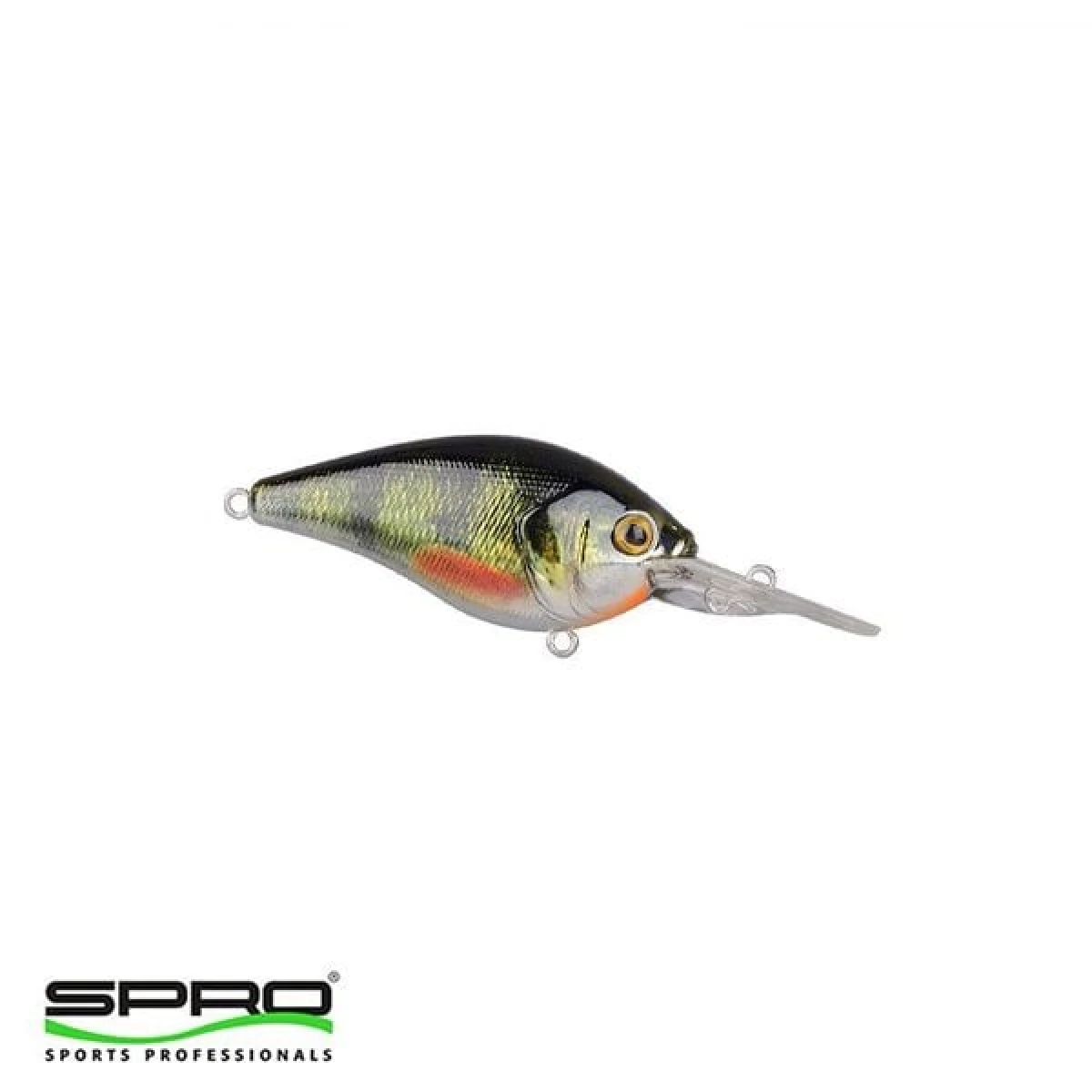 SPRO Ikiru Chrome Crank SL 6 cm Maket Yem Green Perch