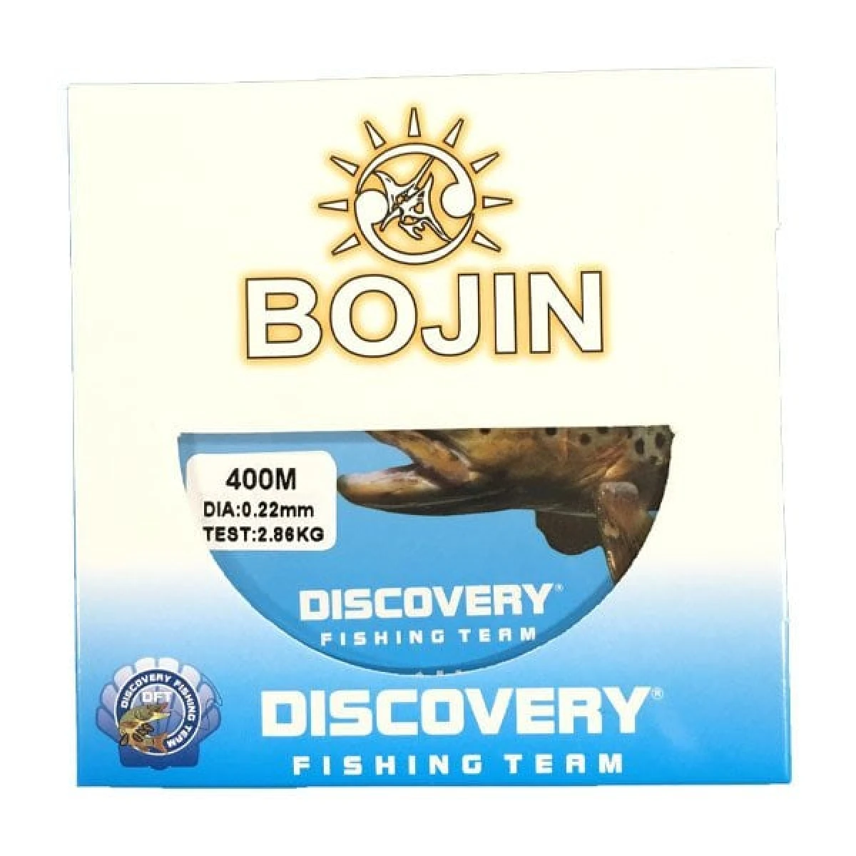 DFT Bojin Alabalık Misinası 0.22 mm 400 m - Şeffaf 