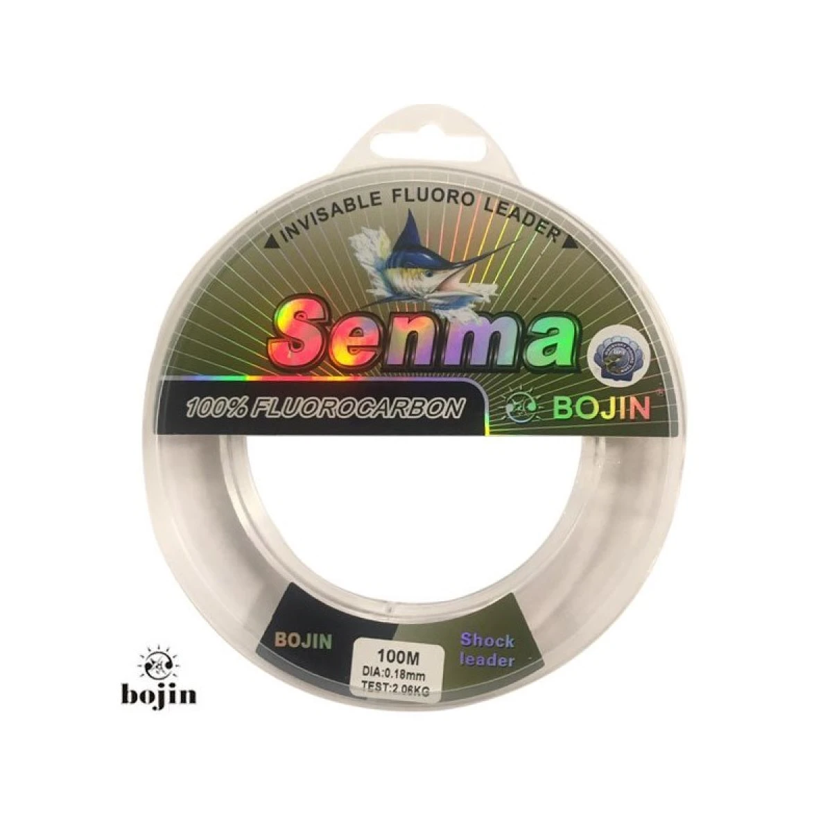 DFT Bojin Senma Fluorocarbon Misina 100 m -0.18 mm