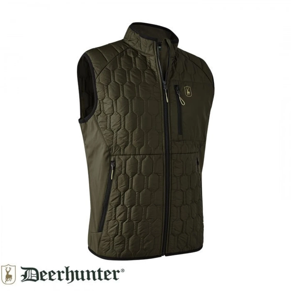 DEER HUNTER Mossdale Kapitone Yeşil Yelek - 2XL
