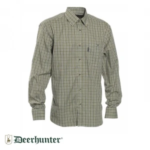 S.K.DEERHUNTER Wyatt Yeşil Kareli Uzun Kol Gömlek - 43