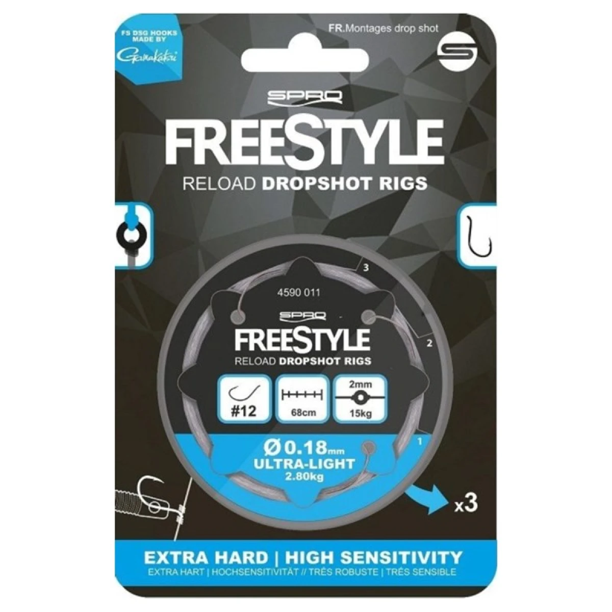 SPRO Dropshot Rig 0.28MM #04