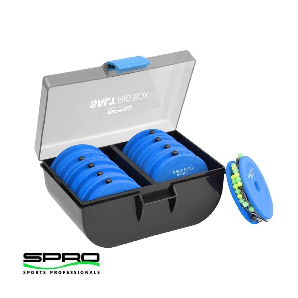 SPRO SALT Rig Kutusu (10 Rig Diski Dahil)