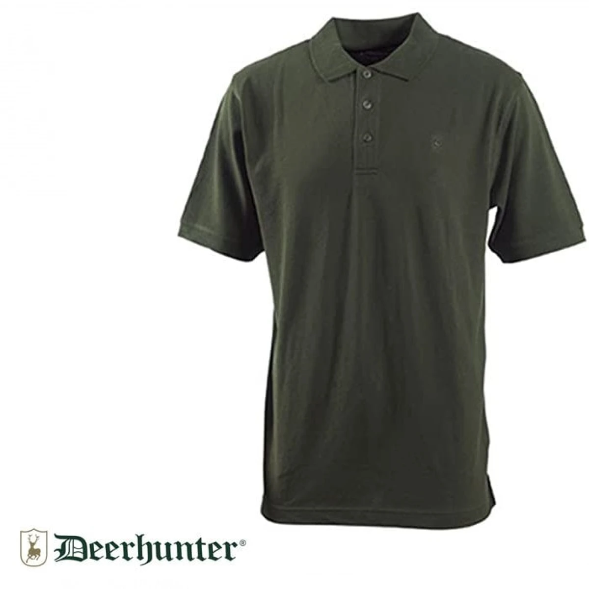 DEER HUNTER Berkeley 331 Polo Yaka Yeşil Tişört   - 2XL
