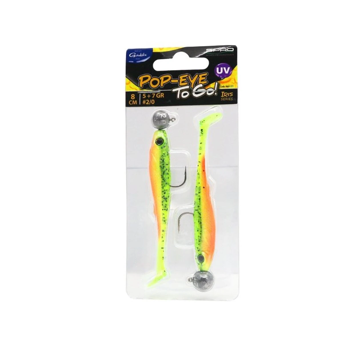 SPRO Pop-Eye To Go 8 cm UV Mojito 5+7 G 1/2