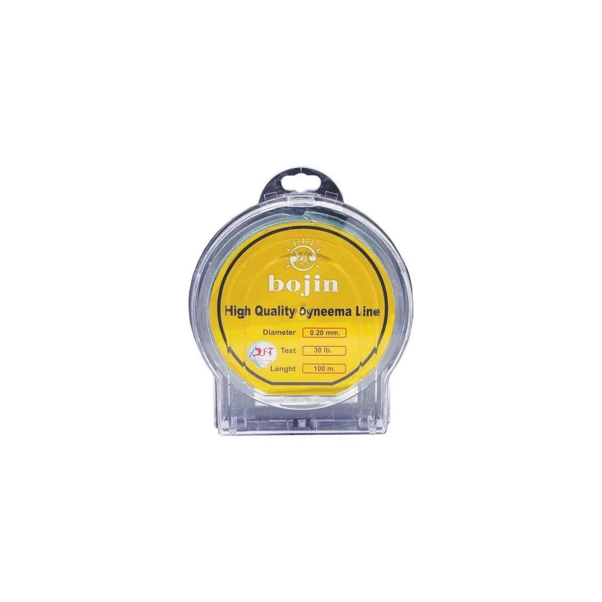 DFT Bojin Dyneema İp Misina 100 m - 0.12 mm - Yeşil