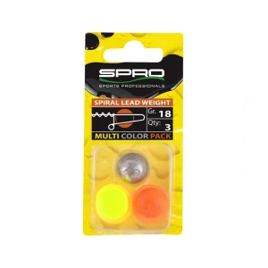 SPRO Spiral Weight 5 Gr Assorti 5/3 Kurşun